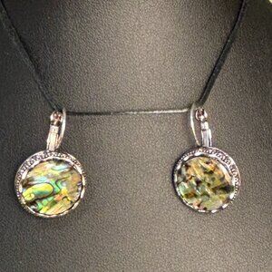 🌈 Sale! 🌈 NEW Leverback abalone earrings